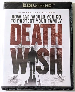 Death Wish 2018 (4K UHD + Blu-ray, Bruce Willis) Brand New Sealed - Bild 1 von 2
