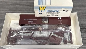 WALTHERS HO Kit 932-2051 40’ Steel Box Car X-29 PRR NOS - Picture 1 of 3