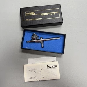 Iwata HP-C Plus Airbrush in Case Nice Used Condition - Picture 1 of 9