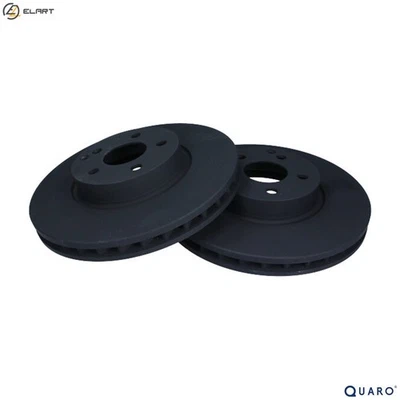 2x BRAKE DISC QD5041HC FOR MERCEDES-BENZ C-CLASS/T-Model SLK E-CLASS SLC 1.8L - Image 1 of 4