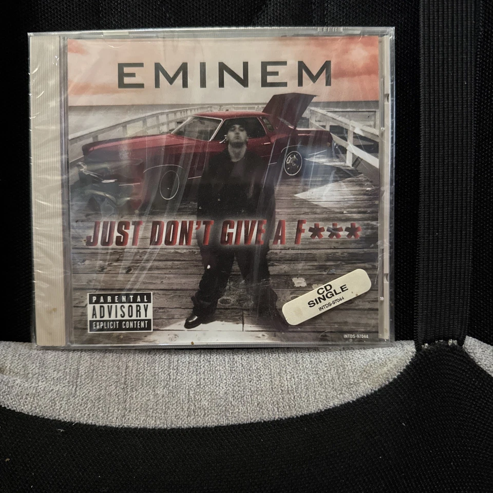 Eminem Just Don't Give a F*** CD Single 1998 Interscope Rap Hip-Hop 90's NEW 12c - Image 1 of 2