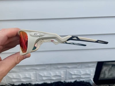 Oakley Lateralis Matte Sand/Red Prizm Polarized Sunglasses Including Case - Image 1 of 4