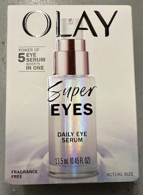 Olay Super Eyes Daily Eye Serum- Power of 5 Eye Serum Benefits in One/0.45 FL OZ - Image 1 of 4