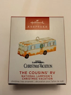 Hallmark 2023 Cousins RV Christmas Vacation Miniature Keepsake Ornament
