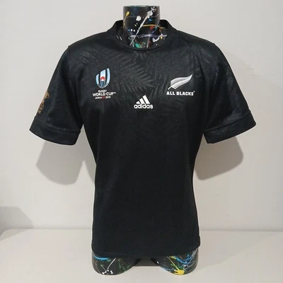 All Blacks Adidas 2019 Japan World Cup Jersey Men's Size L - Like New - Image 1 of 4