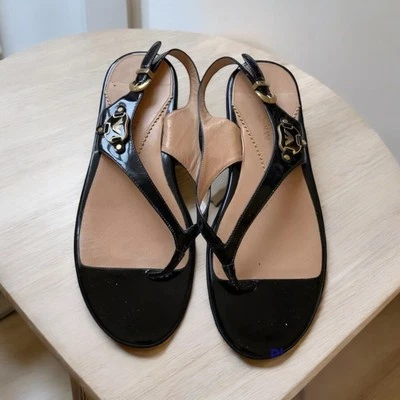 Sandalias Emporio Armani charol talla 40 Foto 1 de 4