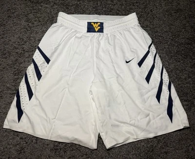 Nike Team Issue West Virginia Mountaineer Basketball Shorts sz 40 M 2014-2015 - Image 1 of 4