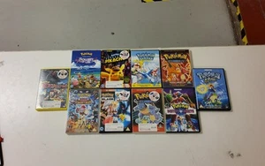 10 x Pokemon DVD Collection - Detective Pikachu Black White 4 Ever Power Of Us - Picture 1 of 2