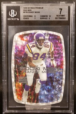 Randy Moss 1999 Skybox Premium #9 TM 2000 Men /100 BGS 7 - Image 1 of 2