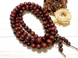 Japan Blut Sandelholz Armband Halskette Entspannung Heilung Spirituell 80 Zeichen - Bild 1 von 5