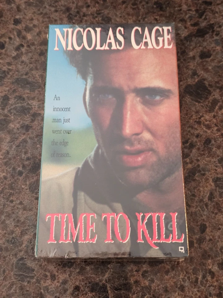 BRAND NEW Time To Kill (VHS; 1990) Nicholas Cage RARE Sealed OOP Watermarks - Image 1 of 4