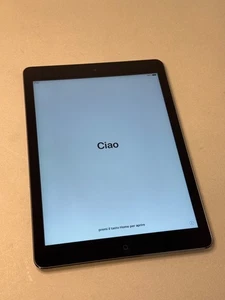 Fair Apple iPad Air 1a generazione A1474 16 GB, Wi-Fi, 9,7 in grigio siderale - Foto 1 di 3