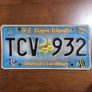 2005 U.S. Virgin Islands License Plate TROPICAL FISH - Bild 1 von 1