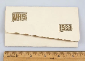 Vintage 1923 Victory High School Graduation Invite Herman L. Reuter - Picture 1 of 2