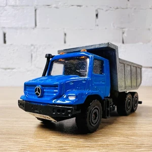 Mercedes-Benz Zetros 2733 Dump Truck Majorette Construction 297B 1:87 Scale - Bild 1 von 15