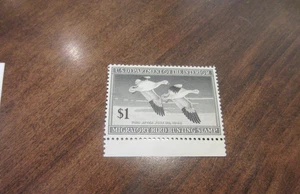 Mint NH United States Federal Duck Stamp Scott # RW 14 - Picture 1 of 2