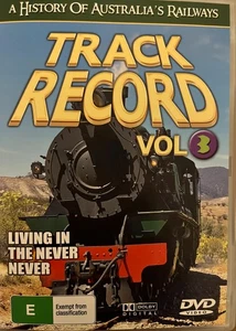 TRACK RECORD Vol. 3: Living In The Never Never DVD Australian Trains Exc Cond! - Foto 1 di 2