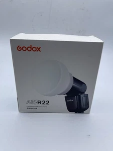 Cúpula de difusión plegable Godox AK-R22 EE. UU., difusor para cabeza redonda Godox V1 pro - Imagen 1 de 3