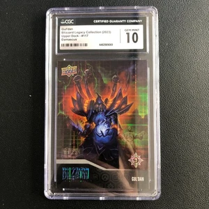 2023 Upper Deck Blizzard Legacy Collection Gul'Dan Damascus /25 CGC 10 - Bild 1 von 2
