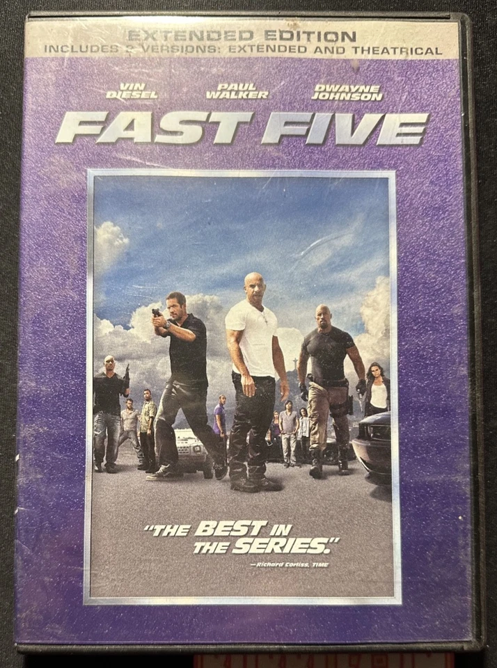 Fast Five (DVD, 2011) | The Fast and Furious 5 - Image 1 of 1