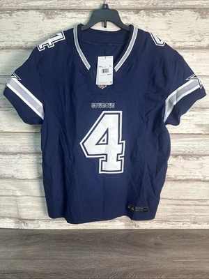 Auténtica camiseta Dak Prescott Dallas Cowboys azul Nike Vapor Elite talla 44/L Foto 1 de 4
