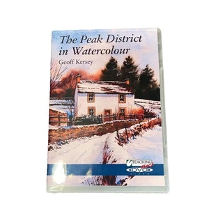 The Peak District In Watercolor By Geoff Kersey Teaching Art DVD Instructional - Picture 1 of 4