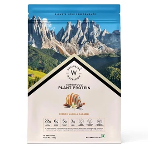 Organic Vegan Plant Protein Isolate French Vanilla Caramel 1.1 Lb | 22g Protein - Picture 1 of 9