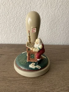 1998 Brown Bag SANTA Cookie Stamp #44 Cookie Craft Mold - Check it Twice - Bild 1 von 5