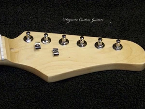 Ahorn Rechtshand Standard 25-1/2" Scale GITARRENHALS + Tuner 22 Bund passt Fender - Bild 1 von 7