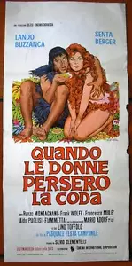Quando le donne persero la coda {Senta Berger} Filmplakat Locandina 70er - Bild 1 von 1