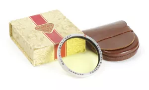 Rolleiflex Light Yellow / Gelb Heil Filter Bay 3 Bayonett 3 R3 RIII for 2.8F Box - Picture 1 of 2