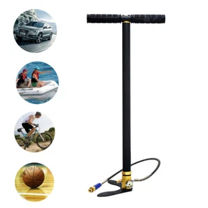 3 Stufen Hochdruck PCP Hand Luftpumpe Luftpistole Auto Reifenfüller 4500 PSI 30MPA - Bild 1 von 8