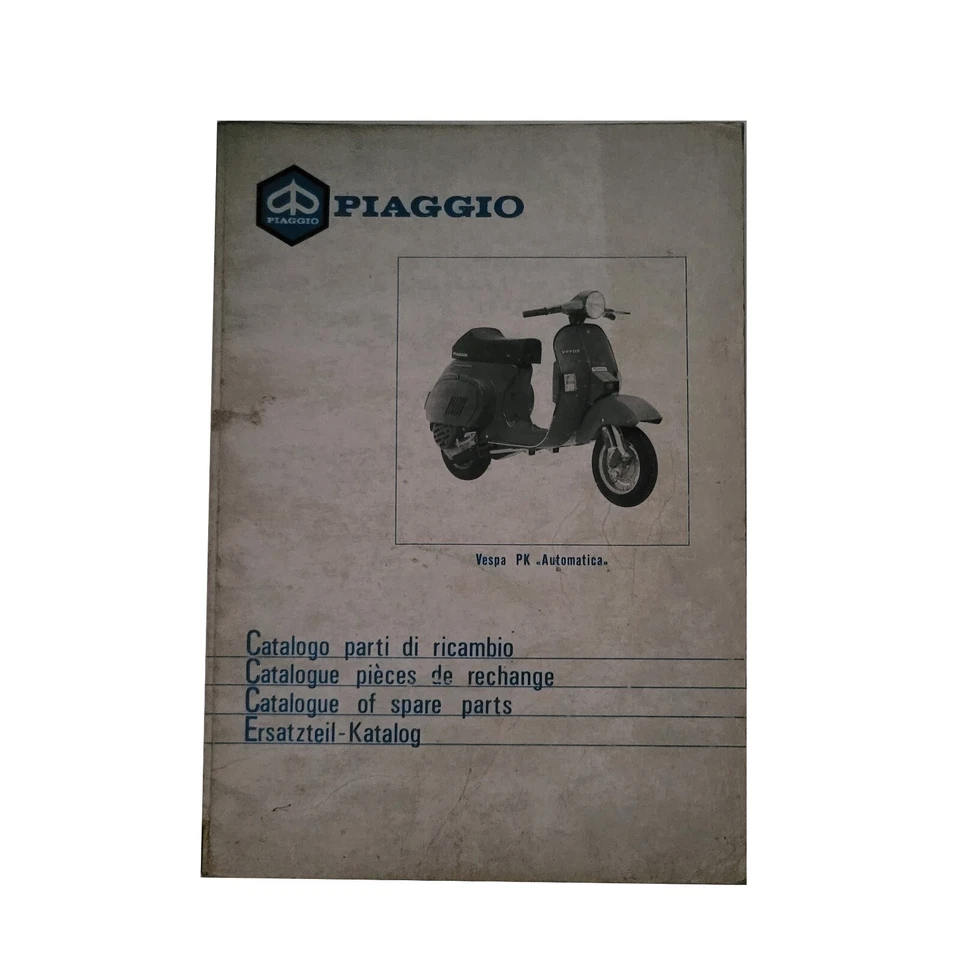 CATALOGO RICAMBI PIAGGIO VESPA 50 PK AUTOMATICA - Immagine 1 di 1