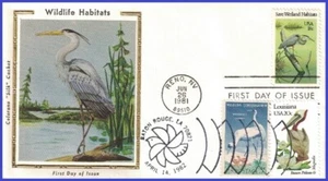 USA3 #1970 U/A COLORANO SILK FDC Combo2 Louisiana - Bild 1 von 1