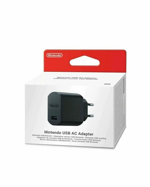 Nintendo USB Adaptateur Secteur - Noir (2410266)