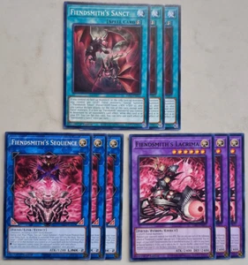 Fiendsmith's Sequence/Lacrima/Sanct Deck INFO ¡Yugioh! 1ª Ed - Imagen 1 de 1