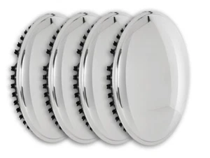 Moon Caps 14" (4x) Edelstahl Radkappen passend für VW Volkswagen Polo Lupo Golf - Bild 1 von 6