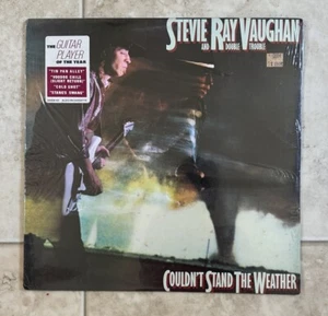 Vintage Sealed 1984 STEVIE RAY VAUGHAN Record Album COULDNT STAND THE WEATHER - Picture 1 of 5