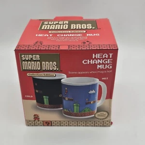 Super Mario Bros. Heat Changing Mug Coffee Tea Ceramic Mug New - Picture 1 of 7