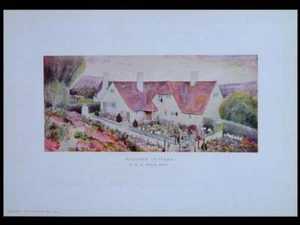 HUGH BAILLIE SCOTT, HEATHER COTTAGE  - PLANCHE 1907 - - Picture 1 of 1