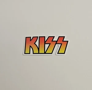 Calcomanía adhesiva para computadora portátil Kiss Legendary American Rock Band - Imagen 1 de 5
