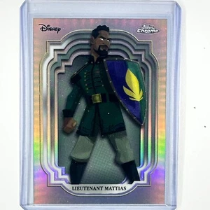 2024 Topps Chrome Disney Lieutenant Mattias Refractor #160 - Picture 1 of 3