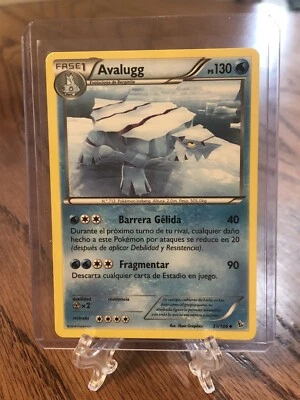 Pokémon TCG: Flashfire 2014, Avalugg 31/106, Uncommon Spanish/Portuguese? NM - Image 1 of 2