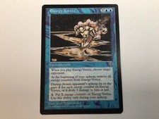 Magic the Gathering Energy Vortex. Mint. Never played. Mirage.