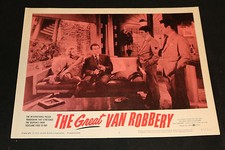 1962 The Great Van Robbery Lobby Card 63/51 #6 Dennis Shaw (C-7)