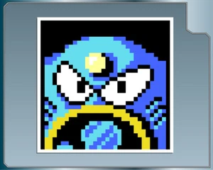 AIR MAN Mugshot Sprite von MEGA MAN Vinyl Aufkleber #1 Auto LKW Laptop Aufkleber - Bild 1 von 1