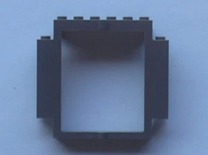 LEGO Dark Gray Door Frame 2x8x6 Swivel Ref 30101 Set 9376 6091 6098 6097 6087 - Imagen 1 de 1