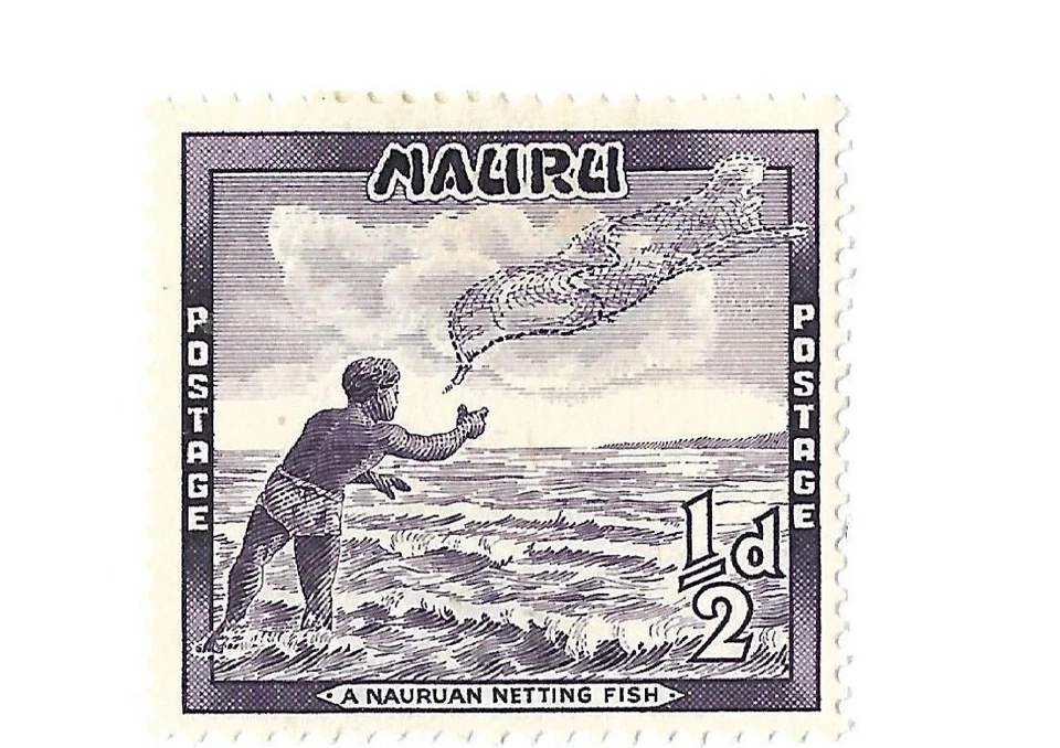 NAURU  39 NETTING FISH - Image 1 of 1