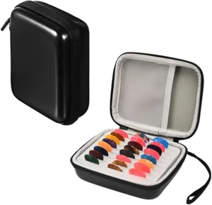 Guitar Pick Holder Case Compatible for Fender,Chromacast, D'Addario, Jim Dunlop - Picture 1 of 12