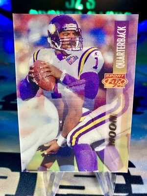 1995 Warren Moon Pinnacle Sport Flix #30 Minnesota Vikings - Image 1 of 2